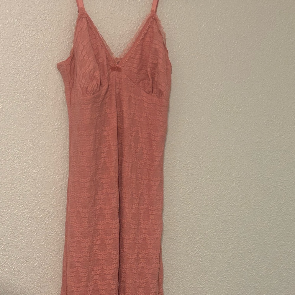 No Boundaries Pink Lace Dress